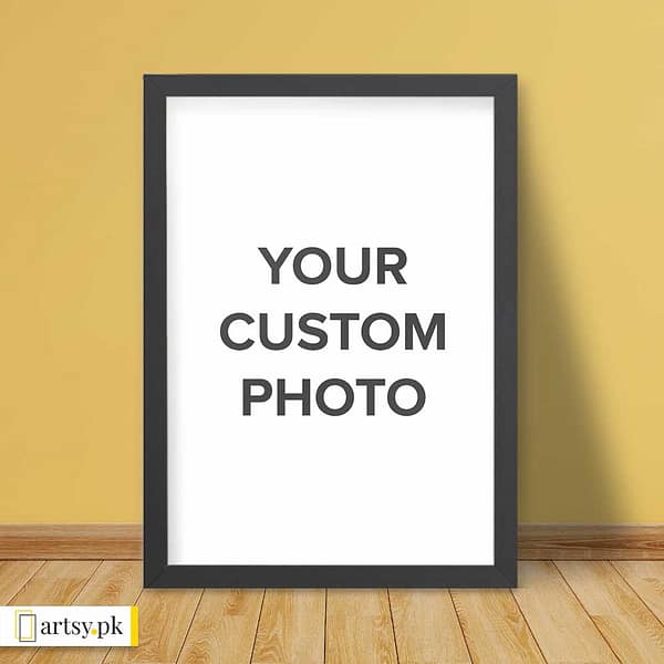 Customized wall frame